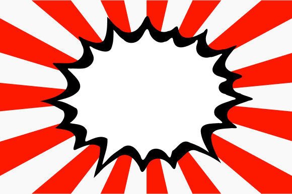 Abstract Comic Burst – A Versatile Design Element That Works Across Projects