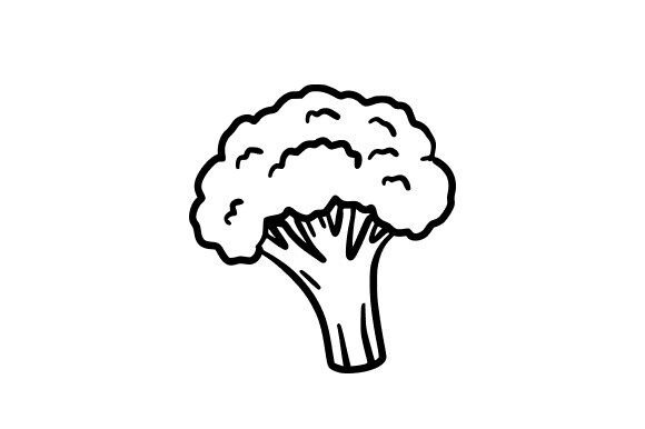 Broccoli Sketch: A Healthy Food Illustration That Works as Hard as You Do