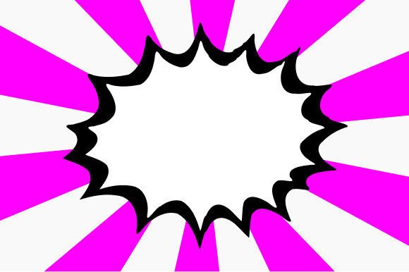 Comic Flag with Halftone Effect: A Bold Design Asset for Eye-Catching Creative Projects