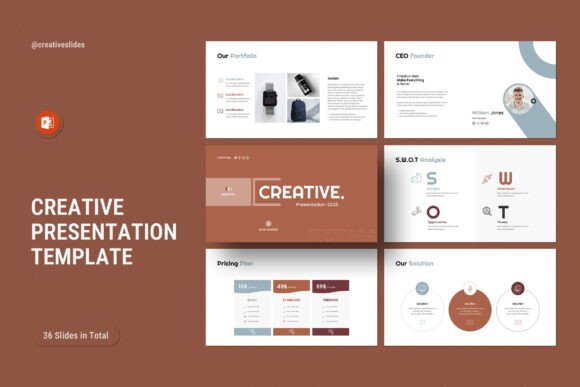 Crafting Professional Narratives: How a Creative PowerPoint Template Transforms Business Storytelling