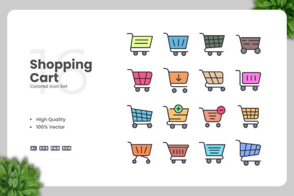 Understanding Shopping Cart Colored Icons: Why Clean Vector Graphics Matter in Modern Design