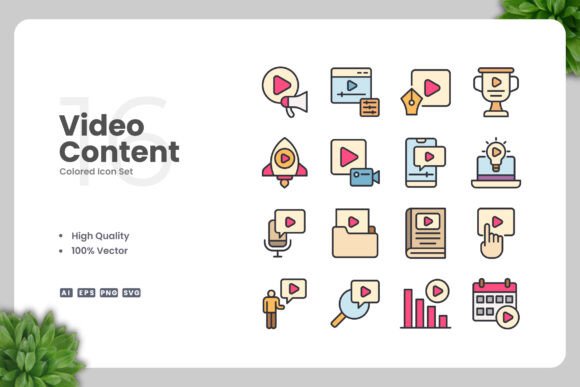 Video Content Colored Icons: A Practical Guide to Visual Communication